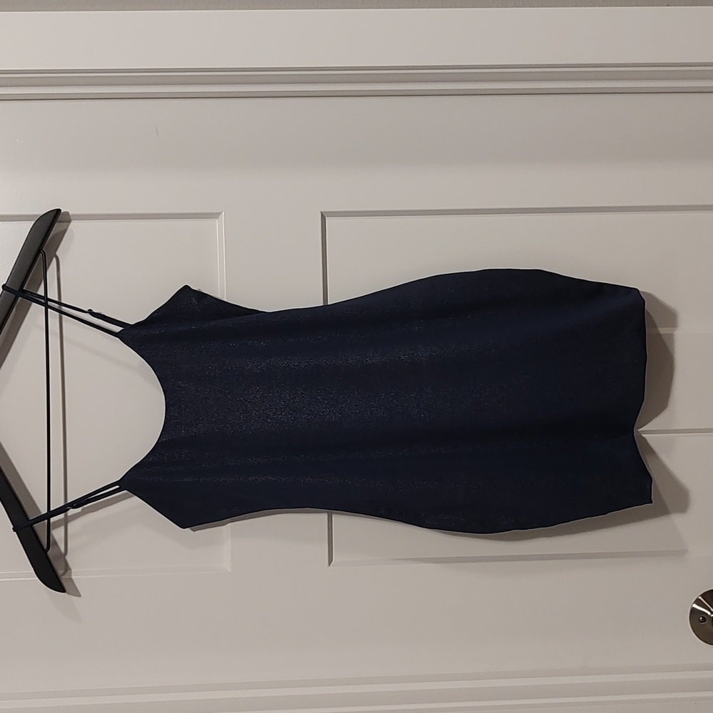 Lucy in the Sky blue sapphire bodycon dress